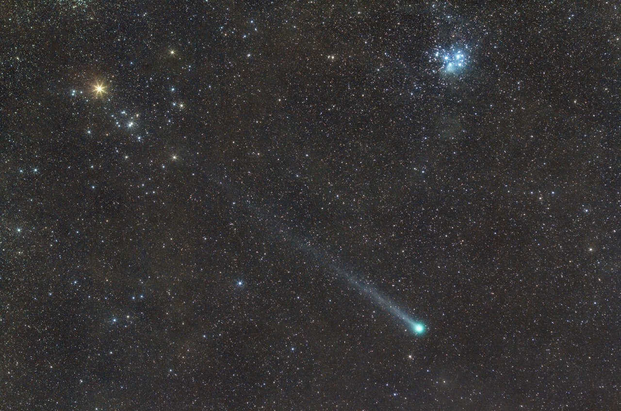комета Лавджоя в КрАО