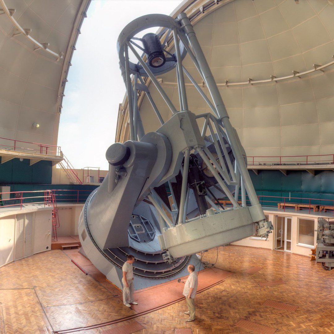 Большой телескоп в Крыму