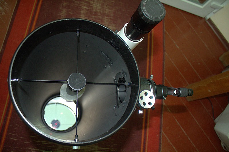 юстировка телескопа ньютона