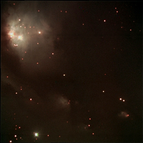 Туманность М78 и Мак-Нейла