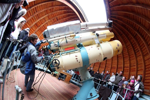 телескоп Цейс в КрАО