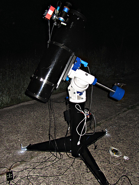 200мм телескоп системы Ньютона